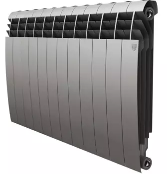 Радиатор биметаллический Royal Thermo Biliner 500 Silver Satin 12 секций