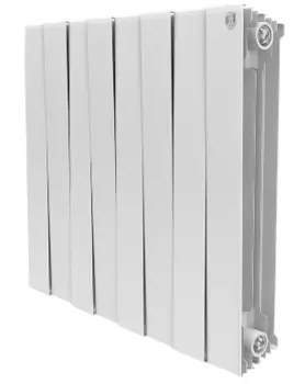 Радиатор биметаллический Royal Thermo PianoForte 500 Bianco Traffico 8 секций