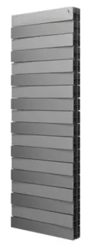 Радиатор биметаллический Royal Thermo PianoForte Tower Silver Satin 18 секций