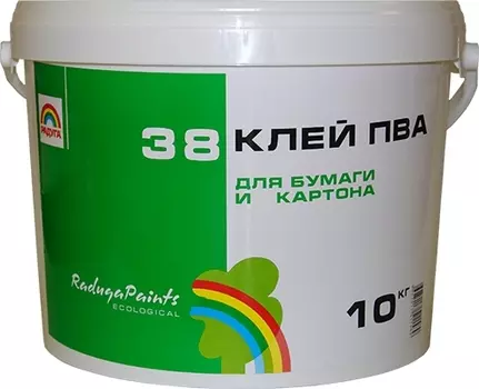 Радуга Строительный, 10 кг, Клей ПВА