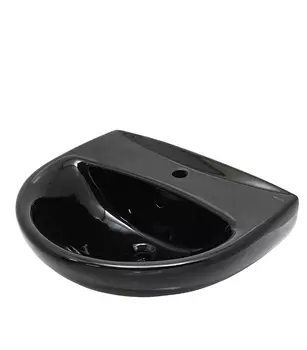 Раковина Керамин Гранд 550 мм с креплением черный