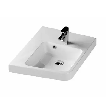 Раковина подвесная Ravak BeHappy II XJAL1100001 левосторонний 500х665 мм