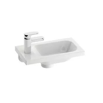 Раковина подвесная Ravak Chrome XJGL1100000 левосторонняя 400х220 мм