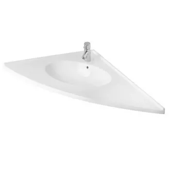 Раковина угловая Акватон Меблико правосторонняя без рейлинга 1000х760 мм