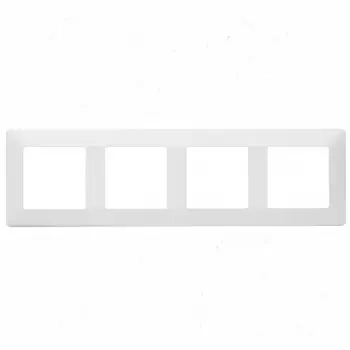 Рамка 4-м белая Legrand Valena Life 754004