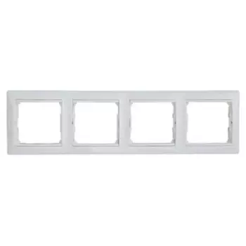 Рамка четырехместная 774454 LeGrand Valena цвет белый