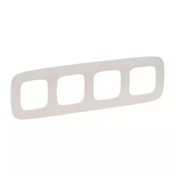 Рамка четырехместная Legrand Valena Allure 754314 Слоновая кость