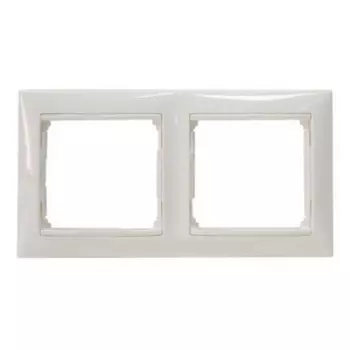 Рамка двойная LeGrand Valena белый глянцевый 774452