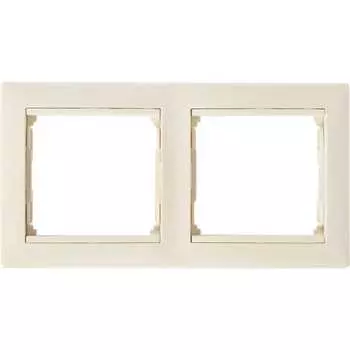 Рамка LeGrand Valena 2 поста слоновая кость