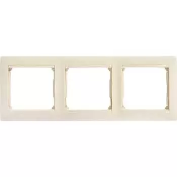 Рамка LeGrand Valena 3 поста слоновая кость