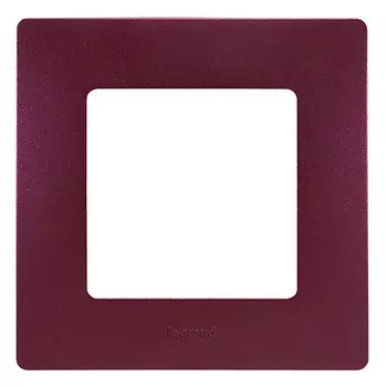 Рамка одноместная Legrand Etika 672561 сливовый