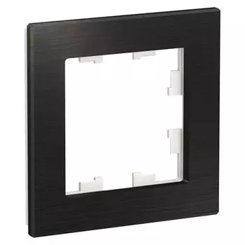 Рамка одноместная Schneider Electric AtlasDesign Nature ATN312301 металл оникс