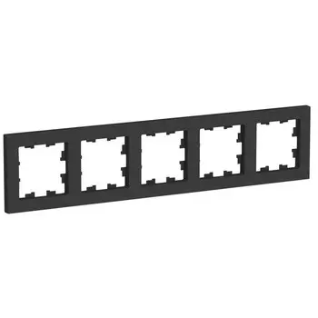 Рамка пятиместная Schneider Electric Atlasdesign ATN000705 грифель
