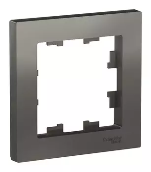 Рамка Schneider Electric AtlasDesign ATN000901 сталь