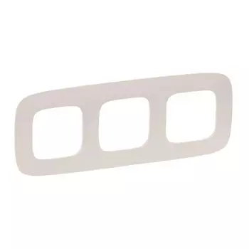 Рамка трехместная Legrand Valena Allure 754313 Слоновая кость