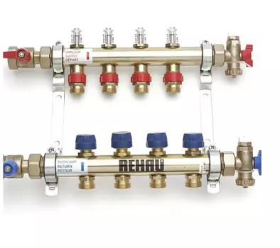 Распределительный коллектор Rehau HKV-Dна 3 контура