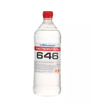Растворитель 646 Bitumast ГОСТ 0.8 кг 0.95 л
