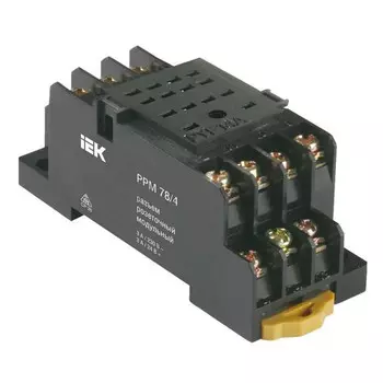 Разъем розеточный модульный IEK РРМ78/4(PYF14A) для РЭК78/4(MY4)