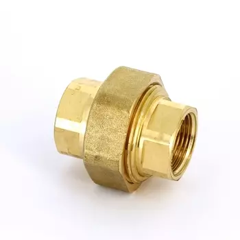 Разъемное соединение UNI-FITT В с прокладкой O-ring 3/4" латунь
