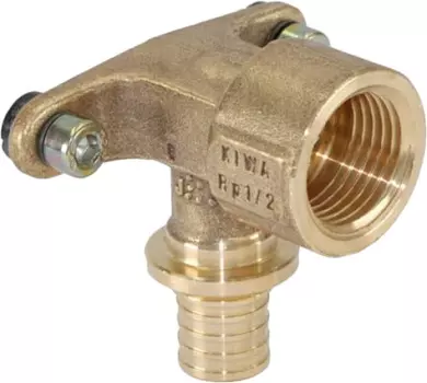 Rehau, 20-Rp 1/2″ Водорозетка бронзовая короткая (внутренняя резьба)