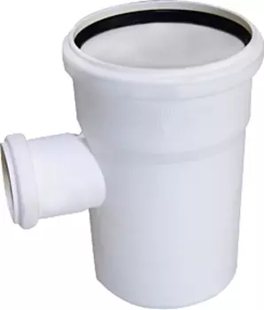 Rehau Raupiano Plus, 40 мм, Тройник канализационный 87°