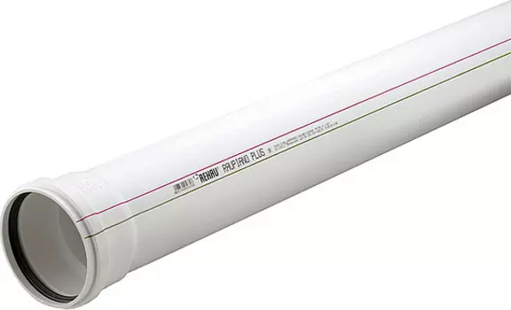 Rehau Raupiano Plus, 50 мм, Труба канализационная 750 мм