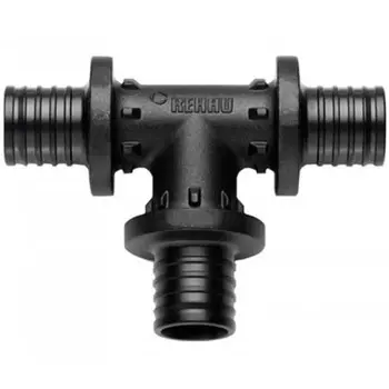 Rehau Rautitan PX, 16 мм, Тройник пластиковый равнопроходной