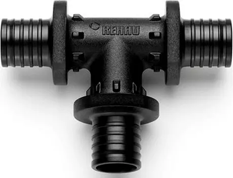 Rehau Rautitan PX, 20х25х16 мм, Тройник пластиковый переходной