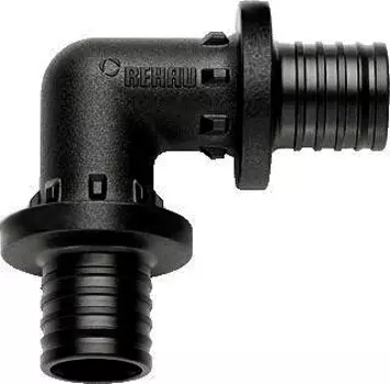 Rehau Rautitan PX, 40 мм Угольник пластиковый (угол 90°)