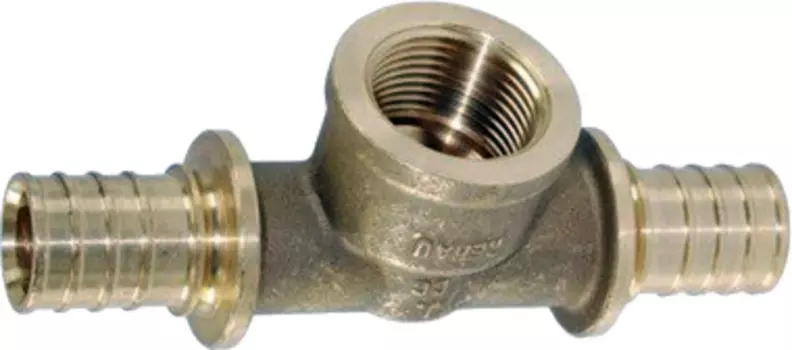 Rehau Rautitan RX, 32х3/4″х25 мм, Тройник бронзовый