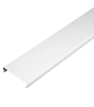 Рейка сплошная Омега А 3 м 100АТ белая матовая