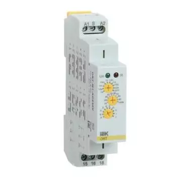 Реле времени многофункциональное IEK ORT 1 контакт ORT-M1-AC230V 230В