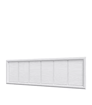 Решетка вентиляционная 227х67 белая