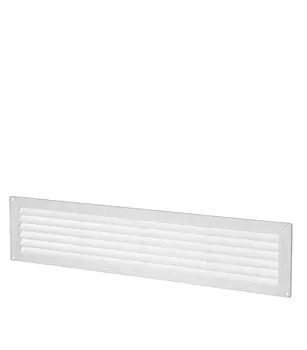 Решетка вентиляционная Вентс Комплект пластиковая дверная 462х124 мм