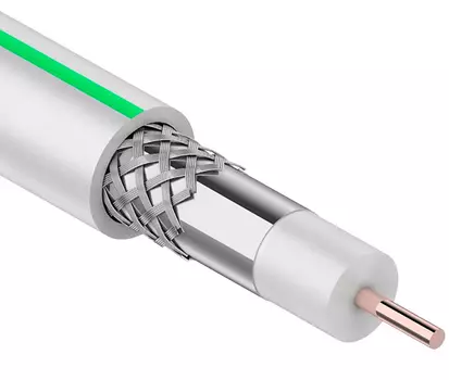 Rexant MARS 4K, 100 м, Кабель коаксиальный телевизионный