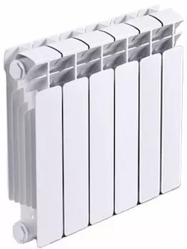Rifar Base Ventil 350, Радиатор биметаллический секционный, 6 секций