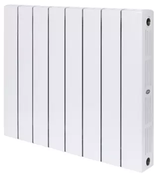 Rifar Supremo 500, 3/4", Радиатор биметаллический 8 секций