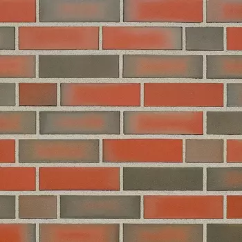Roben Westerwald bunt NF, 240х115х71 мм, Кирпич клинкерный гладкий