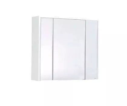 ROCA Зеркальный шкаф Ronda 80 бетон/белый матовый ZRU9303009