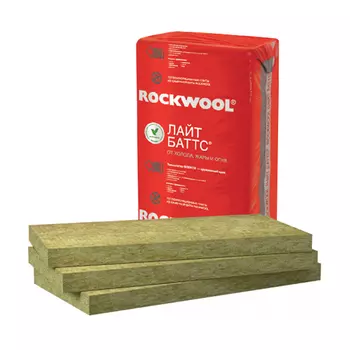 Rockwool Лайт Баттс 1000x600 150 мм, Минеральная вата