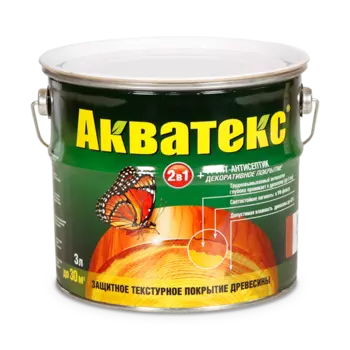 Рогнеда Акватекс, 3 л, Грунт-антисептик сосна