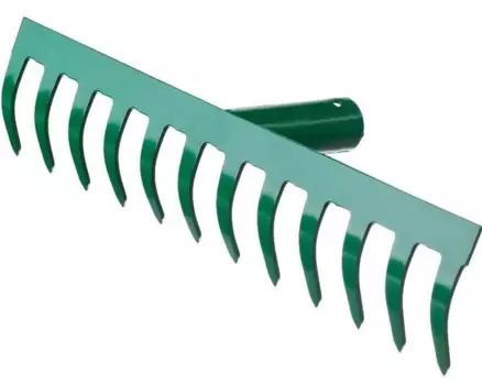 Росток 39610-12, 12 зубцов, прямые грабли без черенка