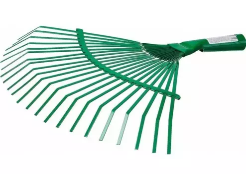 Росток 39621, пластинчатые веерные грабли без черенка