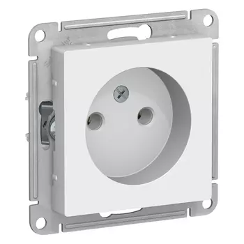 Розетка без заземления ATN000141 Schneider Electric AtlasDesign белый 16А