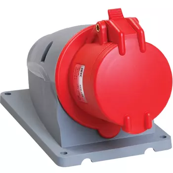 Розетка IEK ССИ-114 Magnum PSN12-016-4 16А 380В 3P+PE для открытой проводки