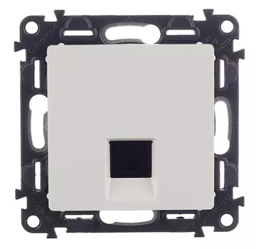 Розетка компьютерная LeGrand Valena LIFE 753440 белая скрытая установк