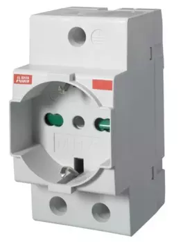Розетка на DIN-рейку АВВ итальянский стандарт M1170