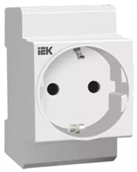 Розетка на DIN-рейку IEK РАр 10-3-ОП MRD 10-16