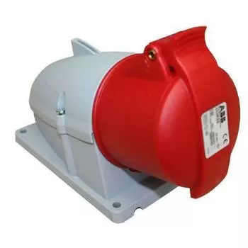 Розетка наружной установки ABB 32А 3P+N+E IP44 2CMA193139R1000