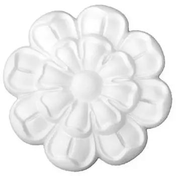 Розетка потолочная полиуретановая Decomaster 80125 125 мм